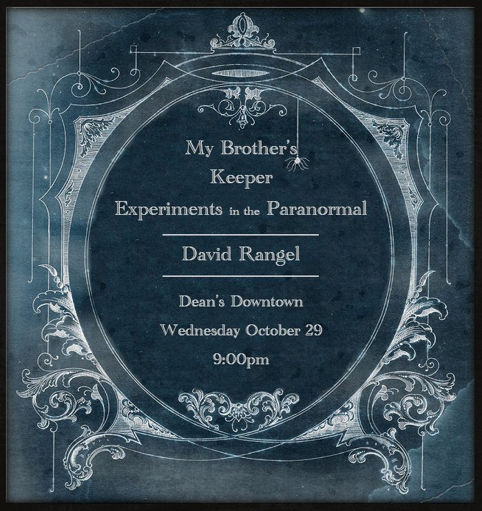 David Rangel Performs "My Brother's Keeper" at Dean's (316 Main)